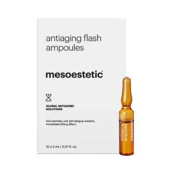 Mesoestetic antiaging flash ampoules | Противодействующие старению ампулы с мгновенным лифтинг‑эффектом 10 × 2 ml