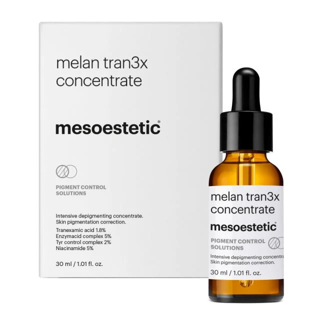 Mesoestetic melan tran3x concentrate | Intensiivne pigmentlaikudevastane seerum traneksaamhappega 30 ml