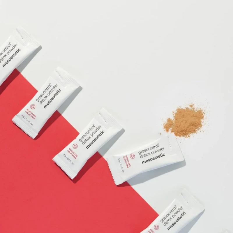 Mesoestetic grascontrol® detox powder | Toidulisand artišoki-, koore- ja kurkumiekstraktidega 20 × 3 g