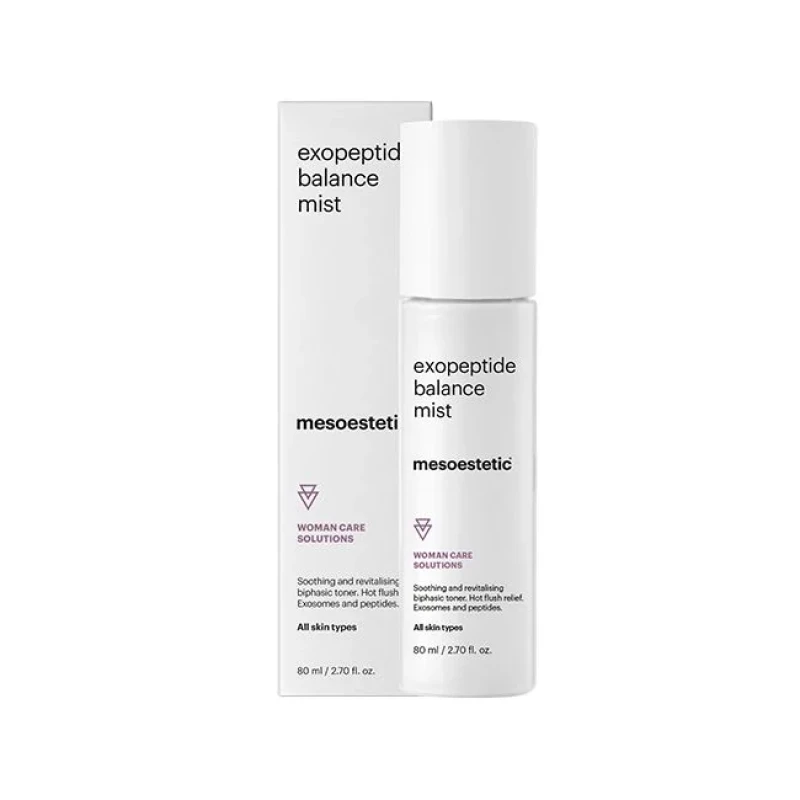 Mesoestetic exopeptide balance mist | Rahustav ja revitaliseeriv kahefaasiline näotoonik-sprei 80 ml
