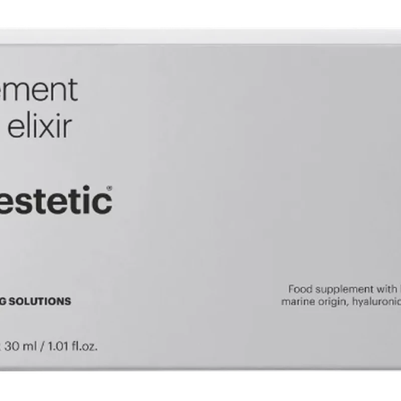 Mesoestetic age element® firming elixir | Toidulisand hüdrolüüsitud meresidekanga ja hüaluroonhappega 6 × 30 ml
