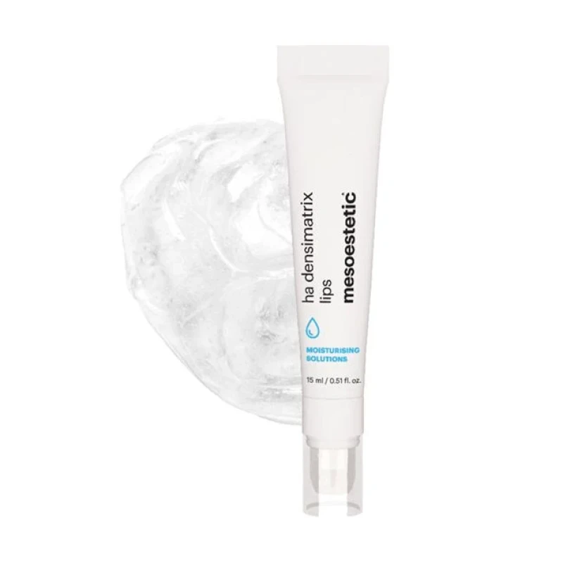 Mesoestetic ha densimatrix lips | Niisutav ja volüümi lisav huulebalsam-õli hüaluroonhappega 15 ml