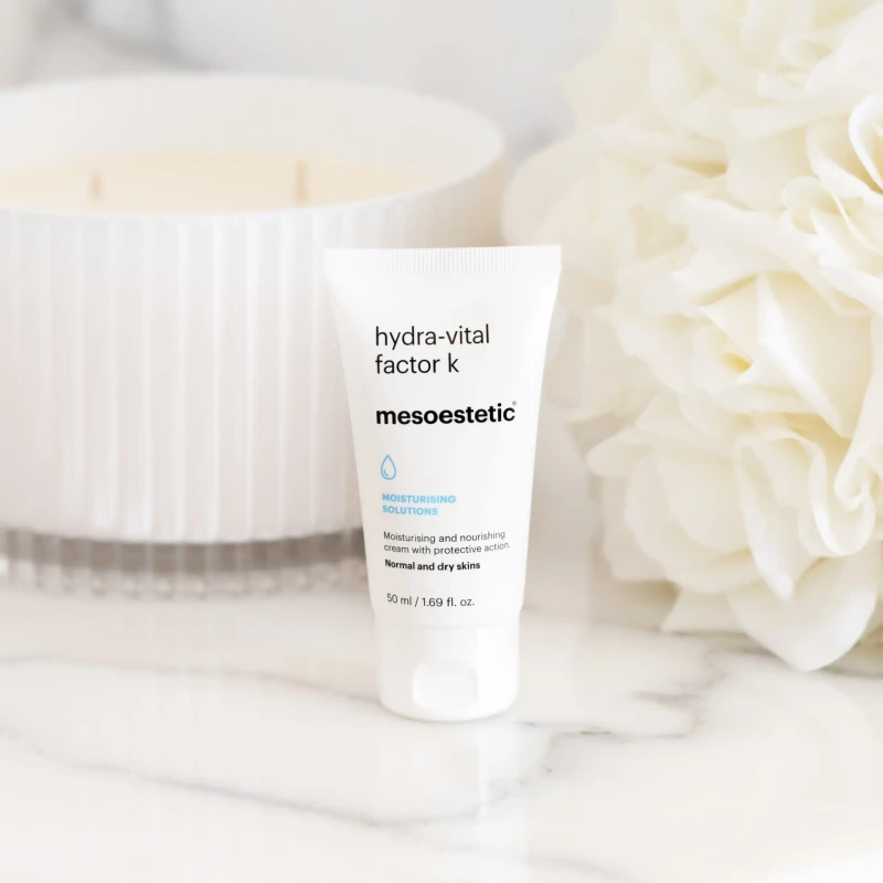Mesoestetic hydra-vital factor k | Toitev ja intensiivselt niisutav näokreem 50 ml