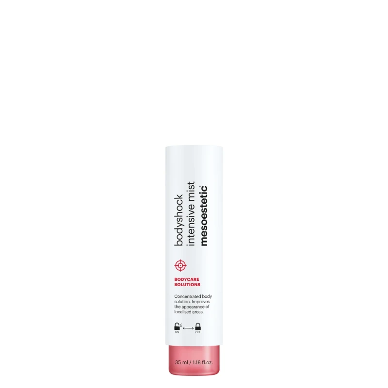Mesoestetic bodyshock® intensive mist | Intensiivne kahefaasiline kehakontsentrant lokaalsete rasvakogumite ja tselluliidi nähtude vähendamiseks 2 × 35 ml