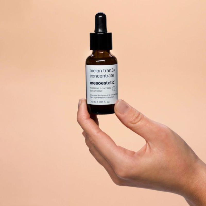 Mesoestetic melan tran3x concentrate | Intensiivne pigmentlaikudevastane seerum traneksaamhappega 30 ml