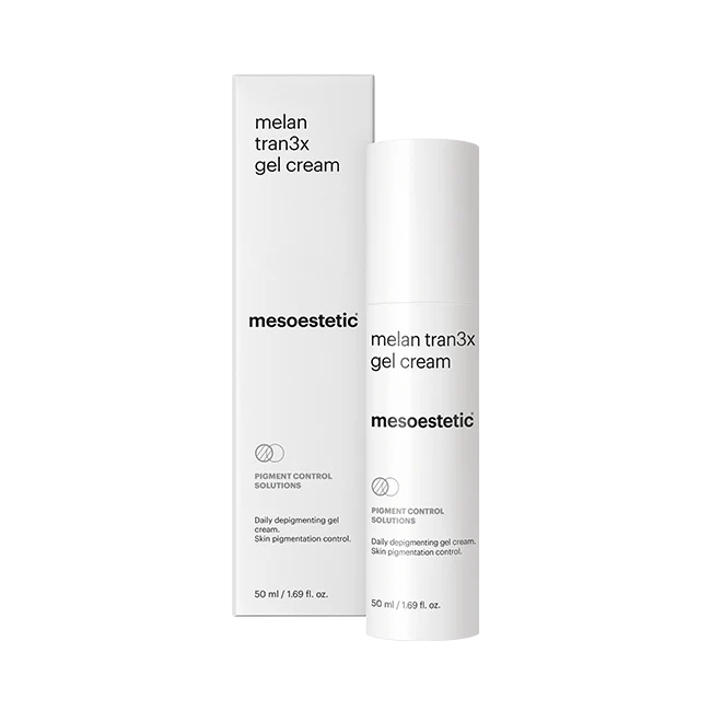 Mesoestetic melan tran3x gel cream | Pigmentatsioonivastane kreem-geel traneksaidhappega 50 ml