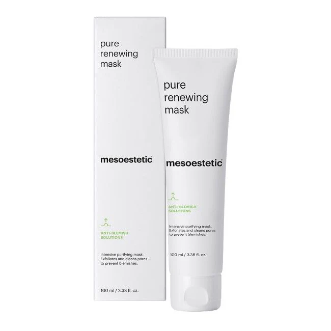 Mesoestetic pure renewing mask | Intensiivsüstelt puhastav mask rasusele ja aknele kalduvale nahale 100 ml