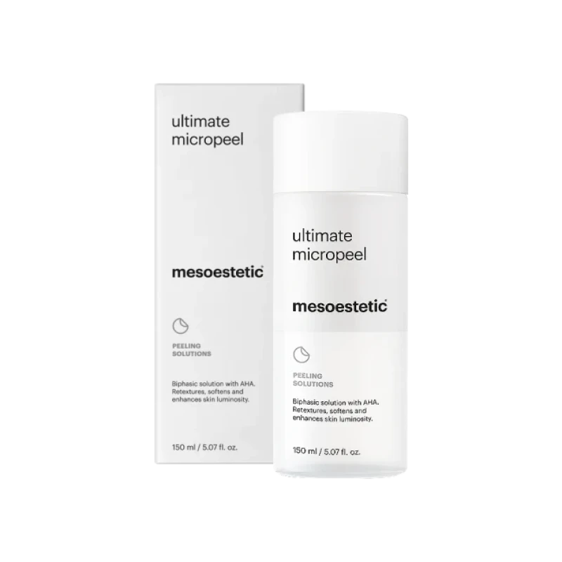 Mesoestetic ultimate micropeel | Поверхностный двухфазный микропилинг для лица 150 мл
