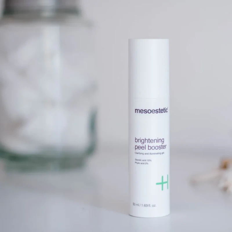 Mesoestetic brightening peel booster | Taastav ja helendav geel pigmendi korrigeerimiseks 50 ml
