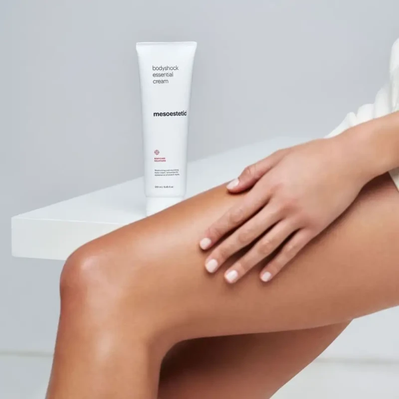 Mesoestetic bodyshock® essential cream | Niisutav ja toitav kehakreem venitusarmide vähendamiseks 250 ml