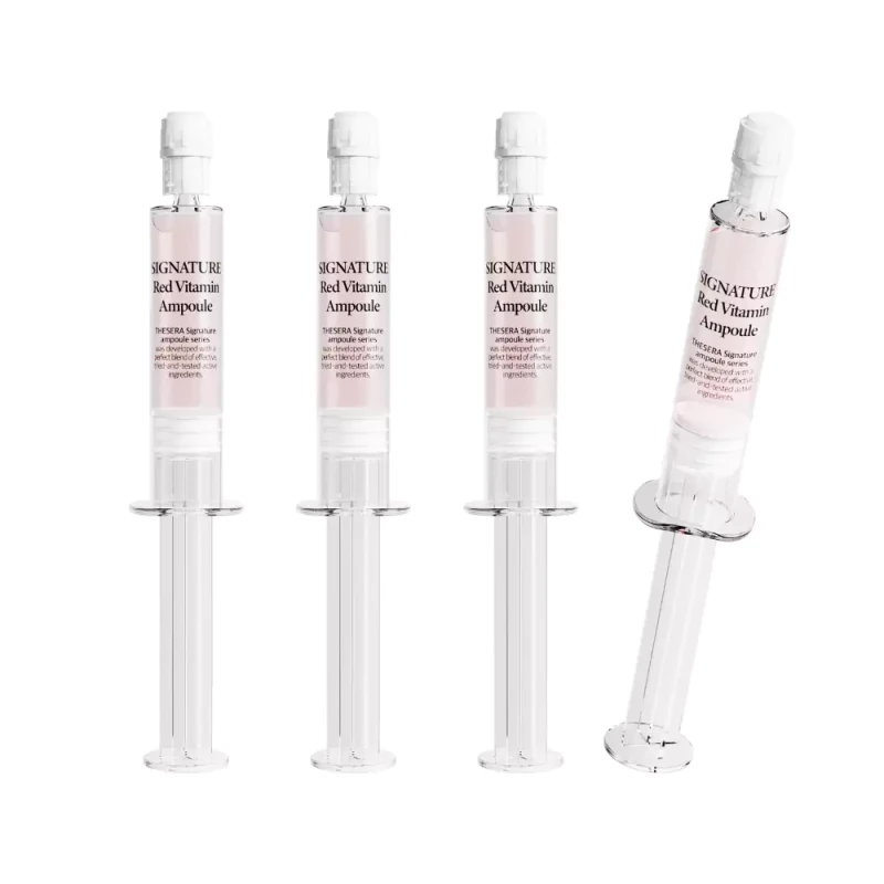 THESERA Signature Red Vitamin Exosome Ampoule | Säraannustav sära andev eksosoomide ampull 4 ml
