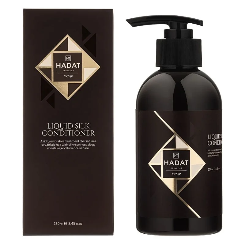 HADAT Liquid Silk Conditioner | Konditsioneer Juukse Sileduseks ja Sära Andmiseks 250 ml / 800 ml