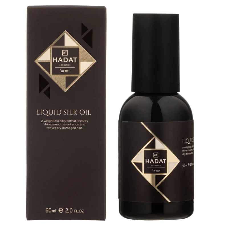 HADAT Liquid Silk Oil | Toitev juukseõli sileduse ja kuumakaitsega 100 ml