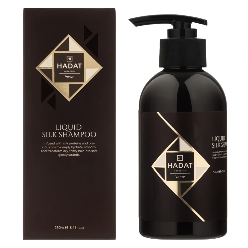 HADAT Liquid Silk Shampoo | Šampoon juustele sära ja sileduse jaoks 250 ml / 800 ml