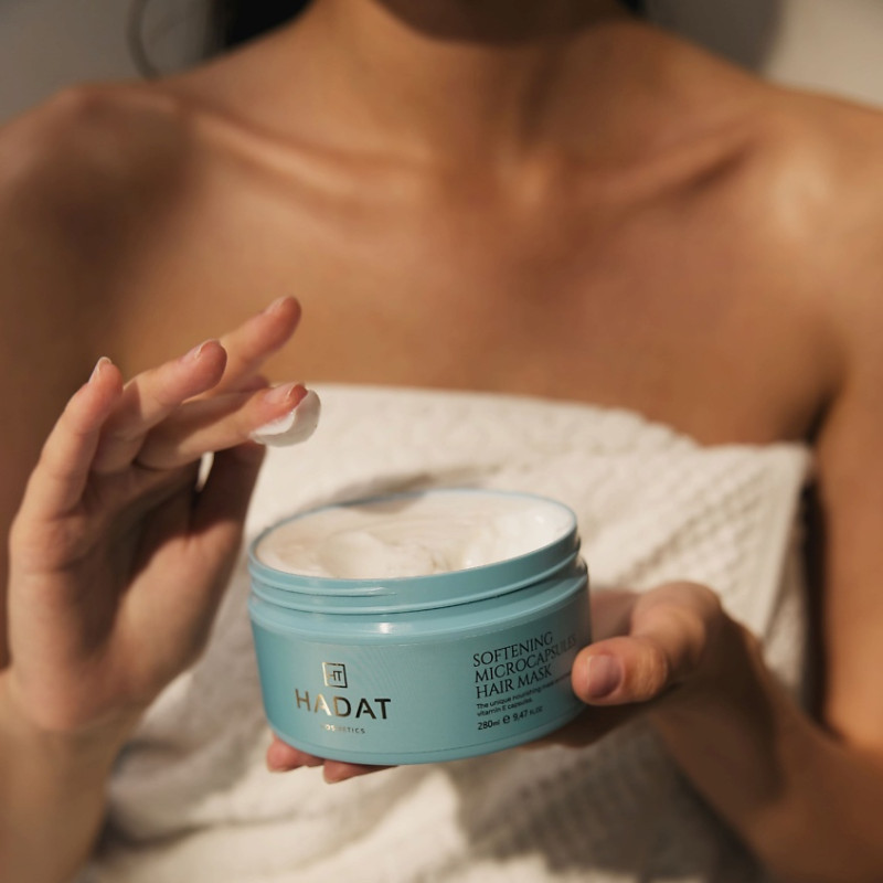 HADAT Softening Microcapsule Hair Mask | Nogludinoša juuksemask mikrokapslitega 280 ml