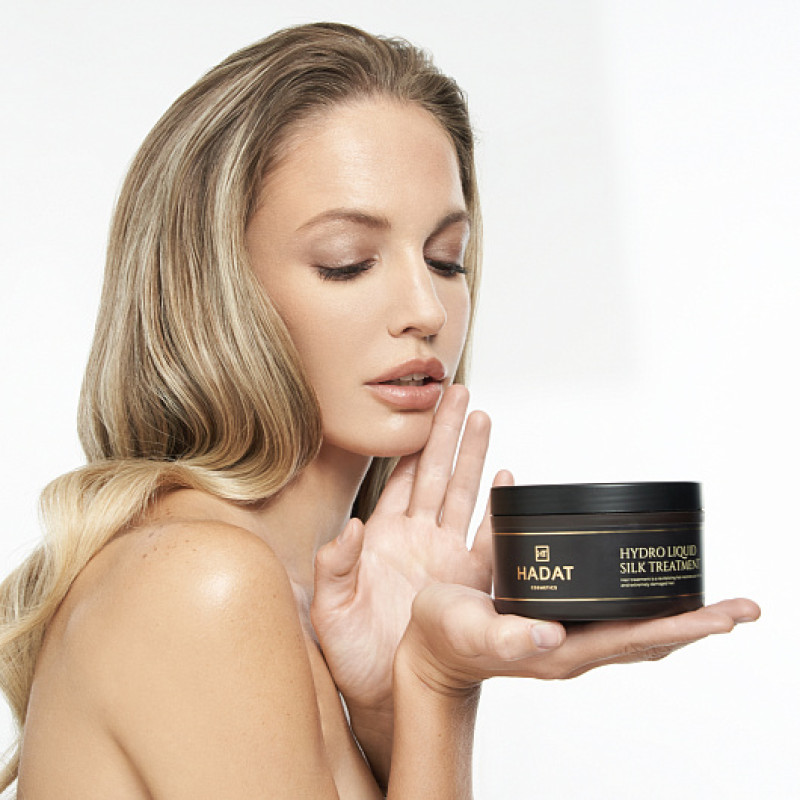 HADAT Hydro Liquid Silk Treatment | Vedel siidri taastav juuksemask 300 ml / 500 ml