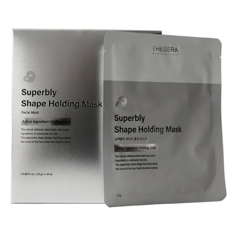 THESERA Superbly Shape Holding Mask | Liftingu Mõju Andev Biotselluloosi Näomask 1 x 25 g