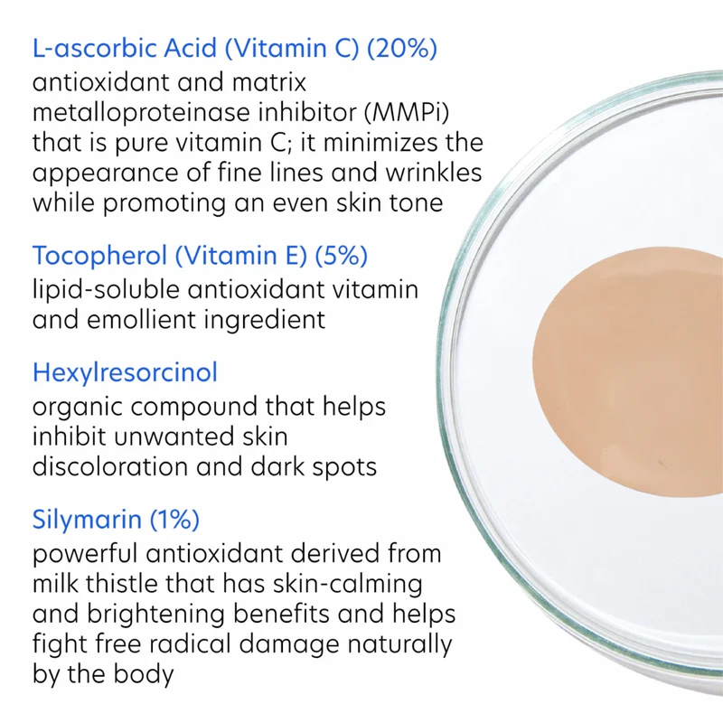 PCA Skin C&E Advanced | Valgustav vananemisvastane seerum C-vitamiiniga 28 g