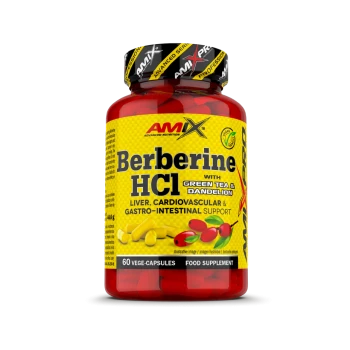 Amix Berberine HCl | Berberiinhüdrokloriid HCl 60 kapslit