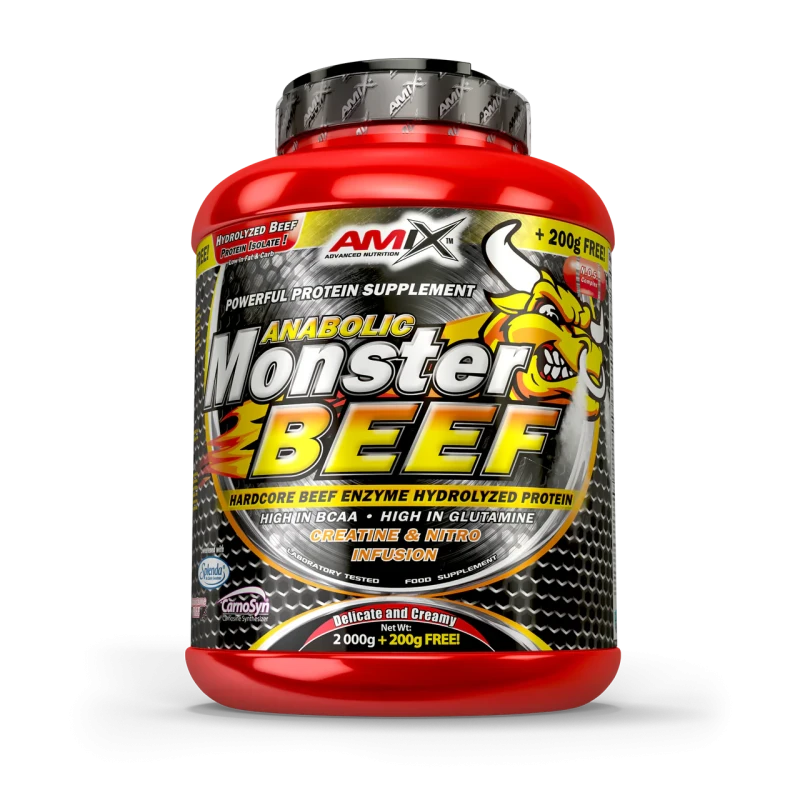 Amix Anabolic Monster Beef Protein | Hidrolüüsitud Veiselihaproteiin 2200 g