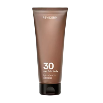 REVIDERM Sun Body Fluid SPF30 | Легкий защитный флюид для тела от солнца 250 мл