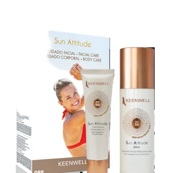 Keenwell Facial Cream SPF 50 + Fluid Emulsion SPF 50 | Näokreem ja emulsioon 60 ml + 150 ml