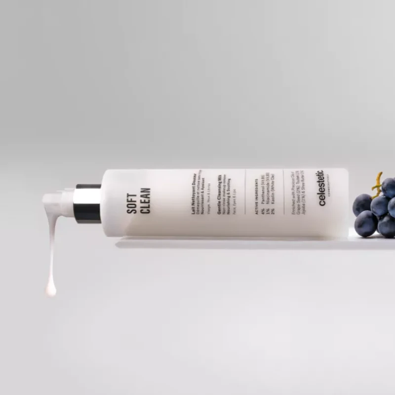 Celestetic Soft Clean | Pehme puhastuspiim kuivale ja tundlikule nahale 200 ml