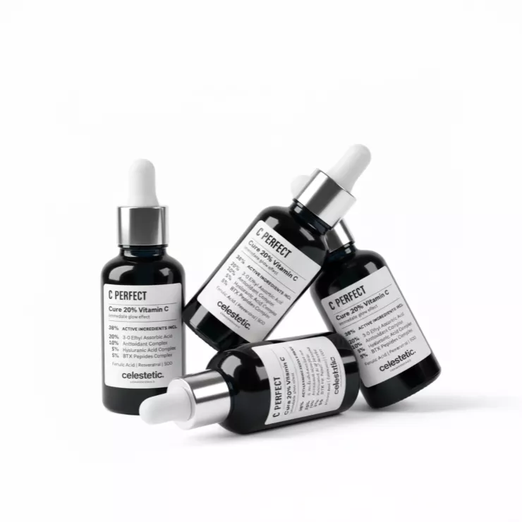 Celestetic C Perfect | Seerum 20% C-vitamiiniga naha sära jaoks 30 ml