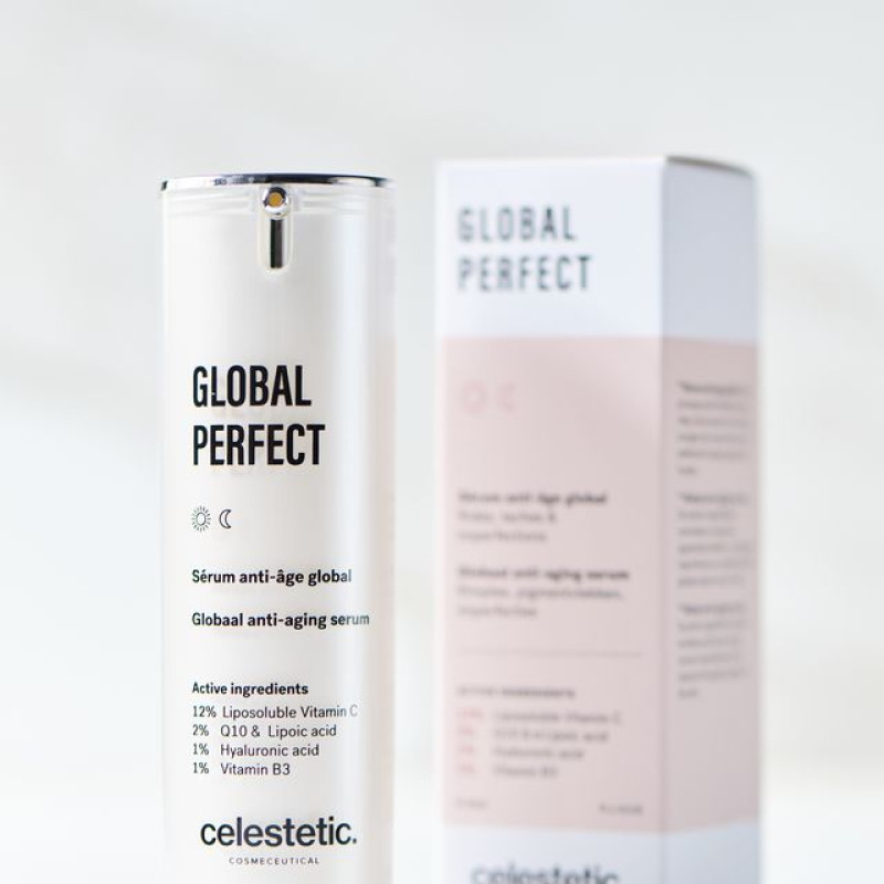 Celestetic Global Perfect | Anti-age seerum C-vitamiini ja Q10 30 ml
