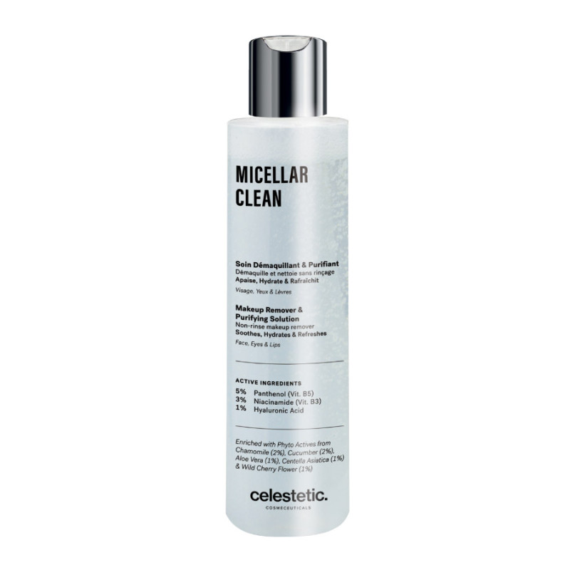 Celestetic Micellar Clean | Micellaarvesi meigieemalduseks 200 ml
