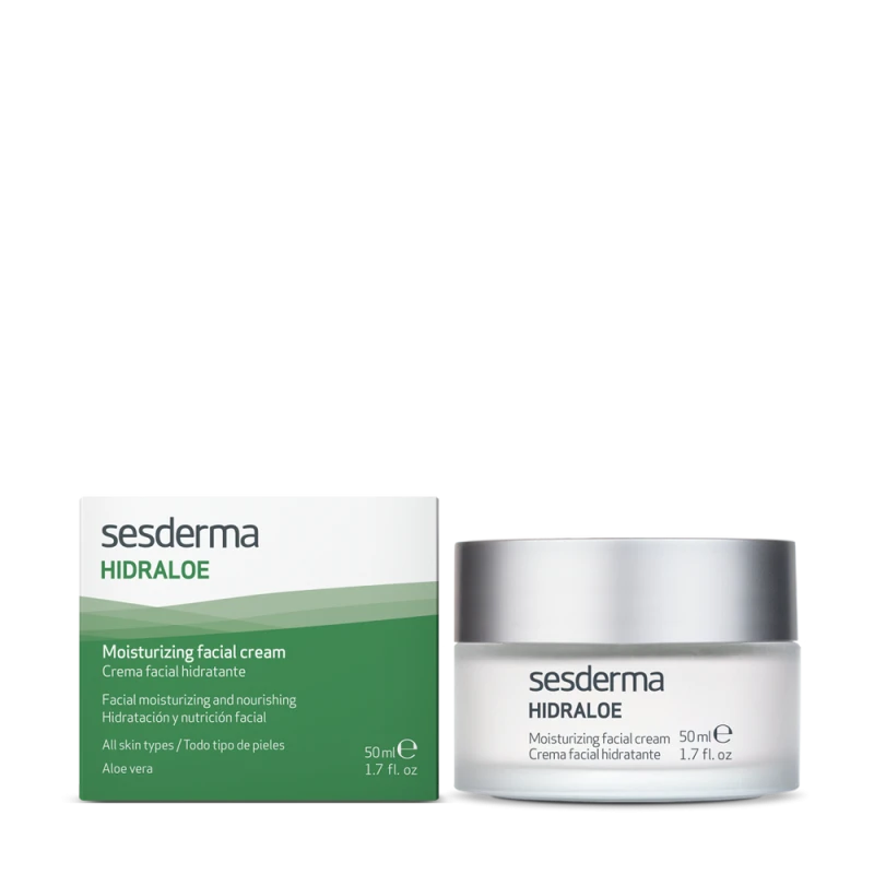 Sesderma Hidraloe Moisturizing Facial Cream | Niisutav näokreem aaloega 50 ml