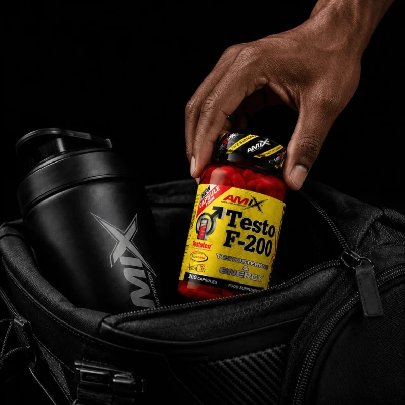 AmixPro TestoF-200 | Testosterooni kompleks 200 kapslit