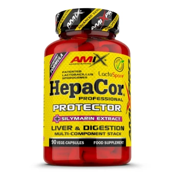 AmixPro HepaCOR Protector | Maksimaalse maksakaitse jaoks 90 kapslit