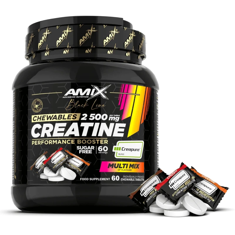 Amix Creapure | Kreatiini närimistabletid 60 tabletti