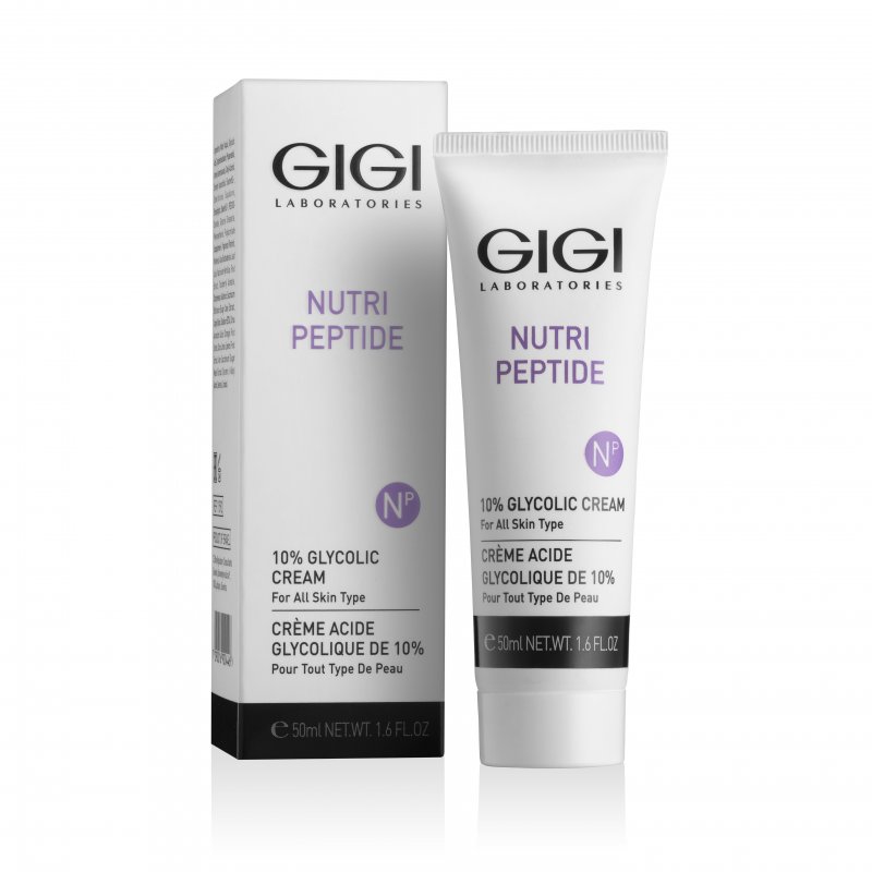 GIGI Nutri Peptide 10% Glycolic Cream | Öökreem 10% glükoolhappega 50 ml