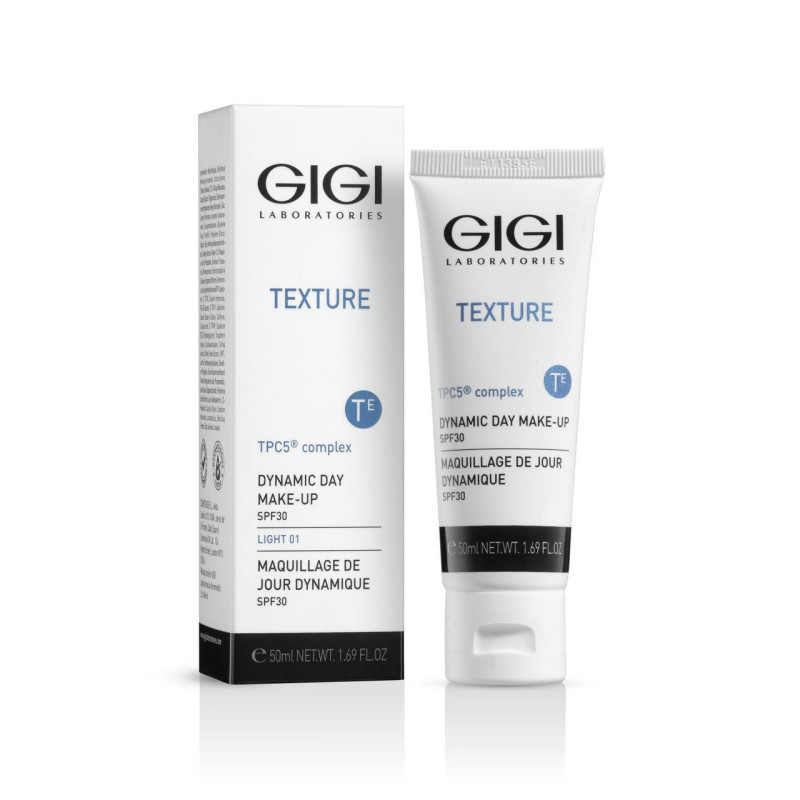 GIGI Texture Dynamic Day Make-Up SPF30 | Tooniv päevakreem Light 50 ml