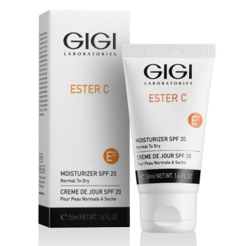 GIGI Ester C Moisturizer SPF20 | Niisutav päevakreem SPF20 50 ml