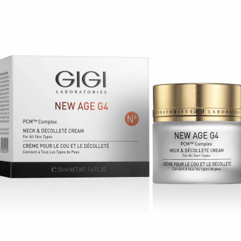 GIGI New Age G4 Neck & Decollete Cream | Vananemisvastane kreem kaelale ja dekolteele 50 ml