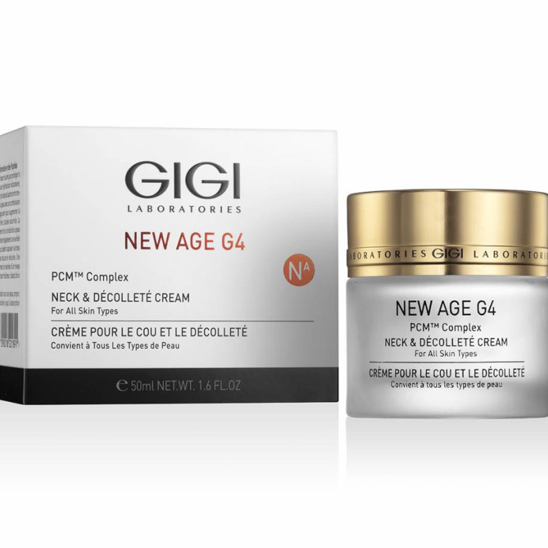 GIGI New Age G4 Neck & Decollete Cream | Крем для шеи и декольте против старения 50 мл