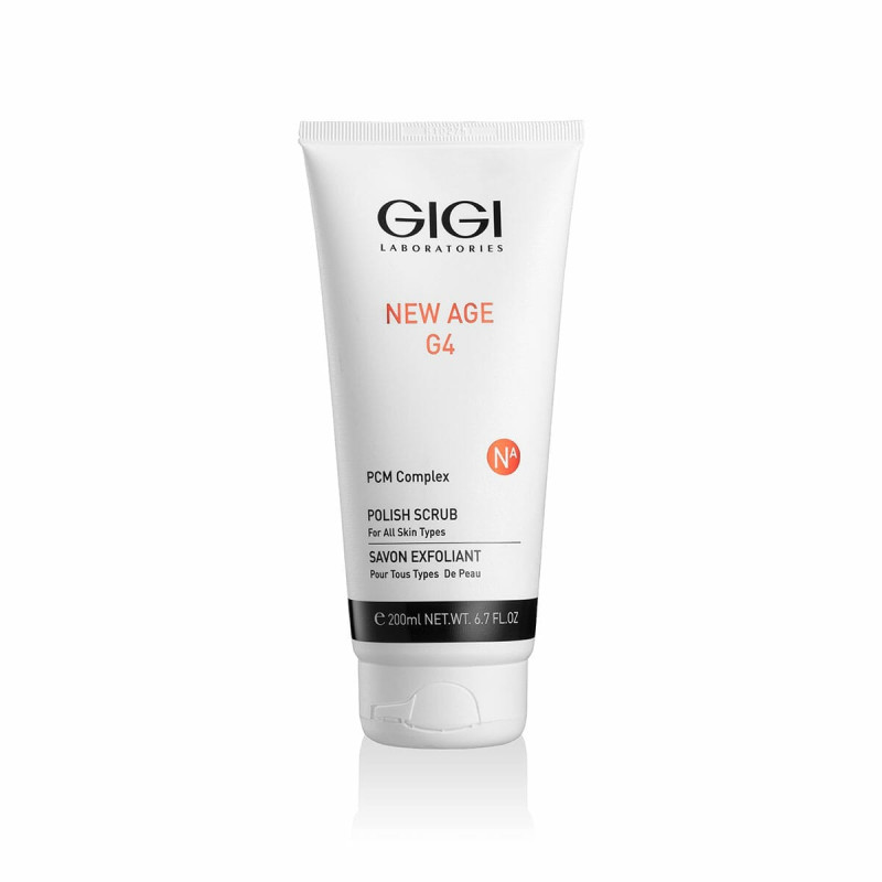 GIGI New Age G4 Polish Scrub | Puhastav näokooriv pasta bambusegraanulitega 200 ml