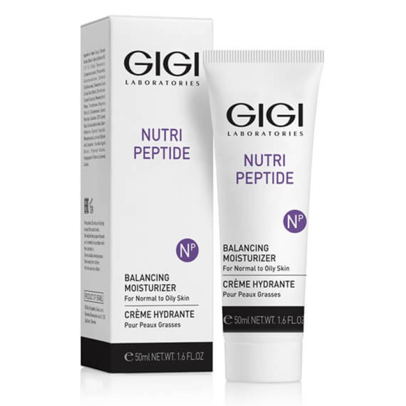 GIGI Nutri Peptide Balancing Moisturizer | Увлажняющий крем для жирной кожи 50 ml