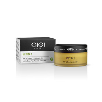 GIGI Retin A Oily Skin Soap Bar | Puhastavad näopesuküünlad/tahvel taukjale nahale 100 g