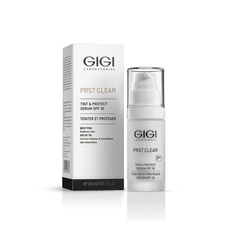 GIGI PRS7 Clear Tint & Protect SPF30 | Tooniv SPF-kreem tundlikule nahale 30 ml