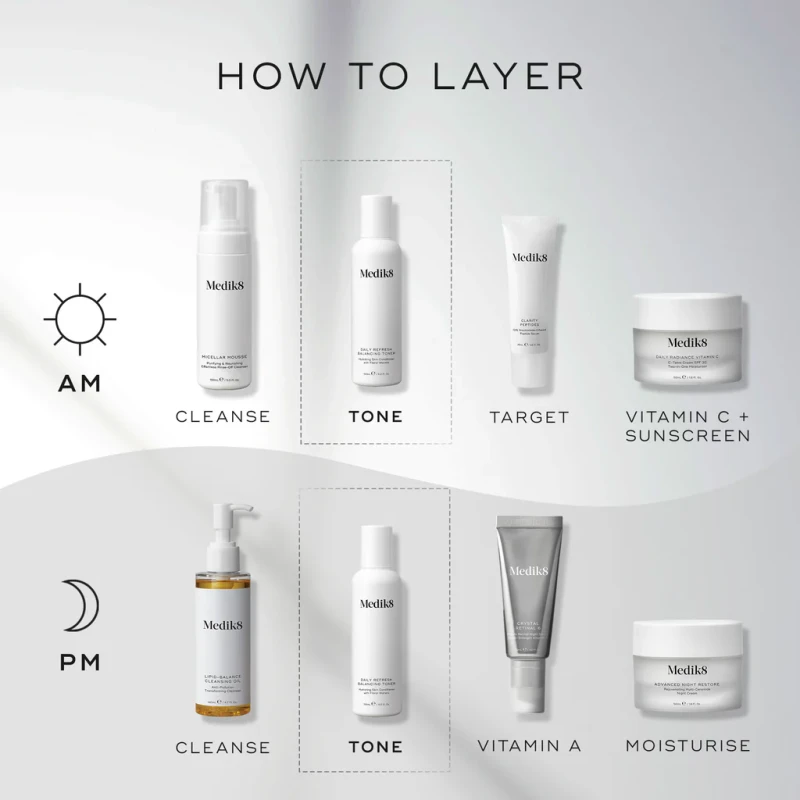 Medik8 Daily Refresh Balancing Toner | Освежающий балансирующий тоник 150 мл