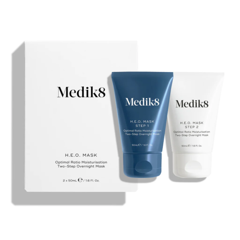 Medik8 H.E.O Mask | Kaheastmeline öömask 2 x 50 ml
