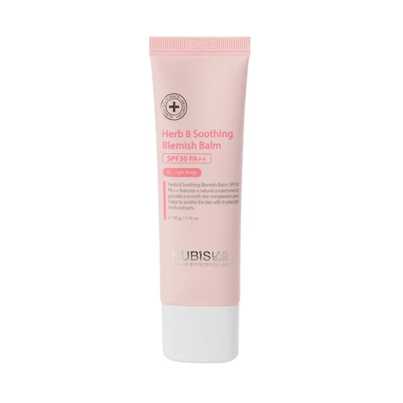 HubisLab Herb 8 Soothing Blemish Balm SPF30+ | Rahustav BB-cream hele beež toon 50 ml