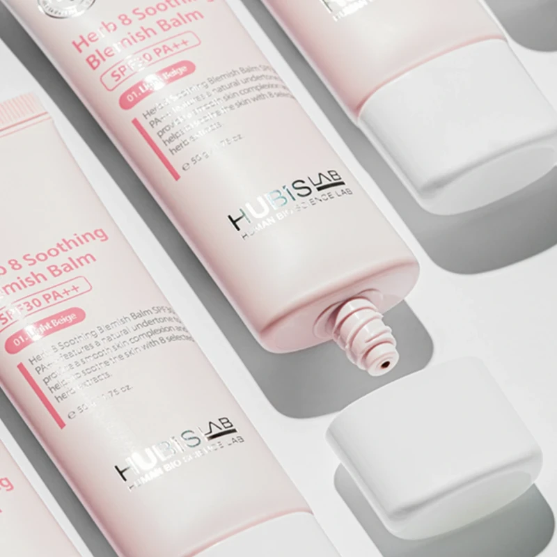 HubisLab Herb 8 Soothing Blemish Balm SPF30+ | Rahustav BB-cream hele beež toon 50 ml