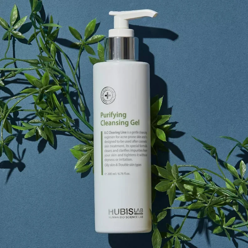 HUBISLAB Purifying Cleansing Gel | Sügavpuhastav geel rasusele ja probleemsele nahale 200 ml
