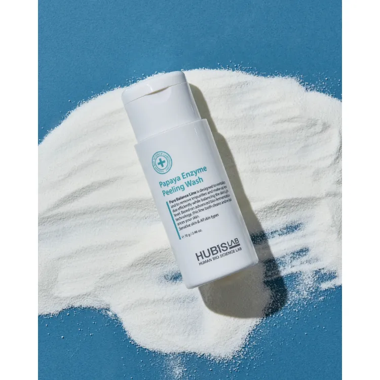HUBISLAB Pure Balance Papaya Enzyme Peeling Wash | Enzüümpuhastus-piimpea papaia 100 g