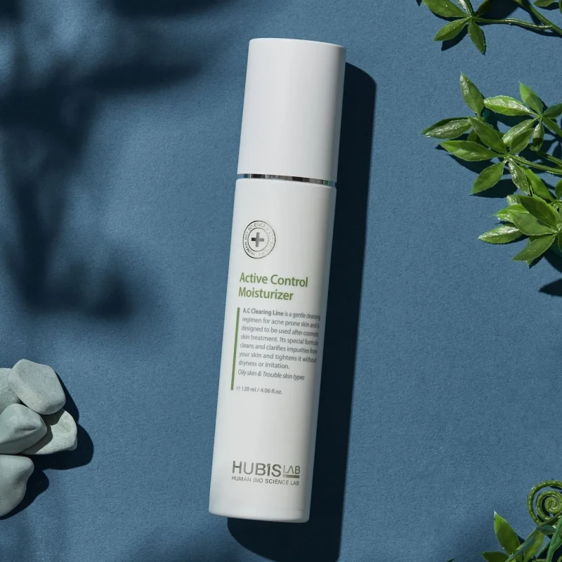 HUBISLAB Active Control Moisturizer | Sebumi tasakaalustav niisutav kreem rasusele ja probleemsele nahale 120 ml